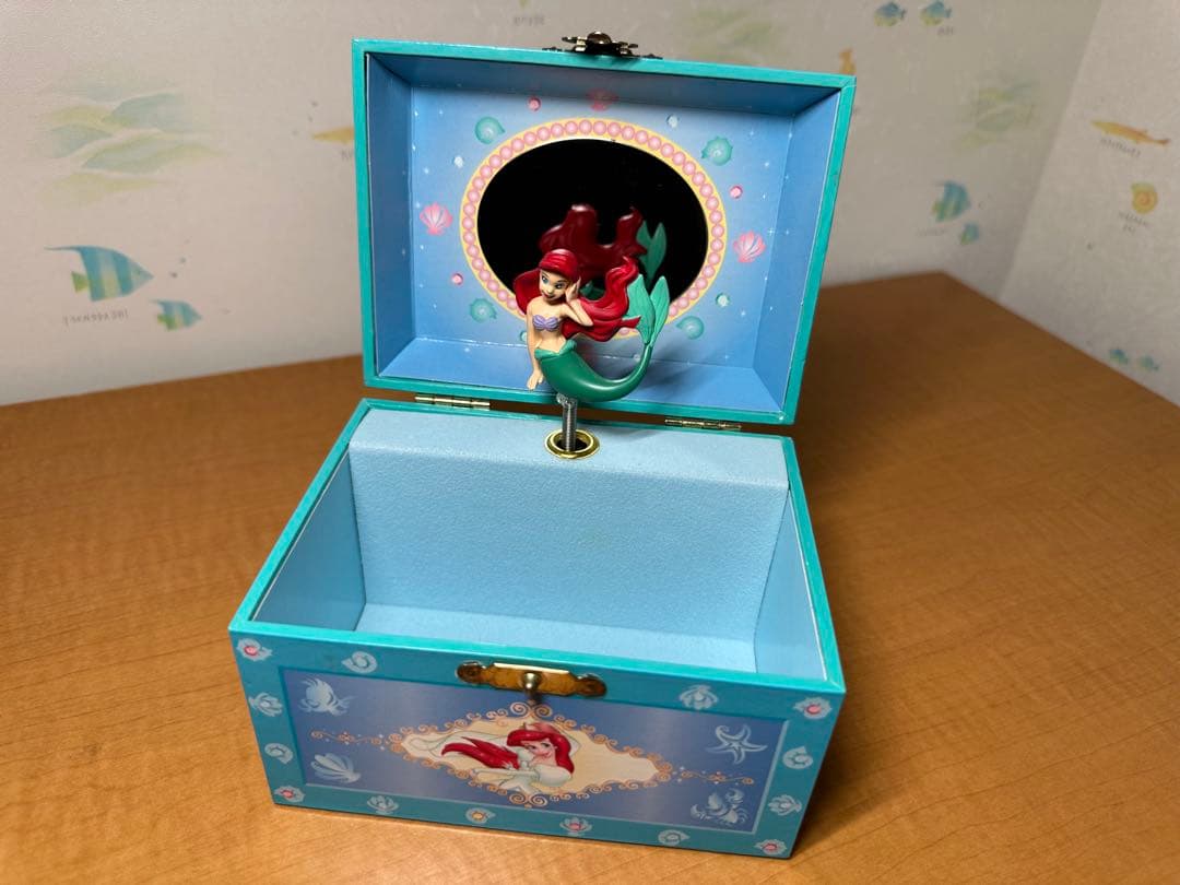 ディズニー・オルゴール】リトルマーメイド ミュージカルジュエリー