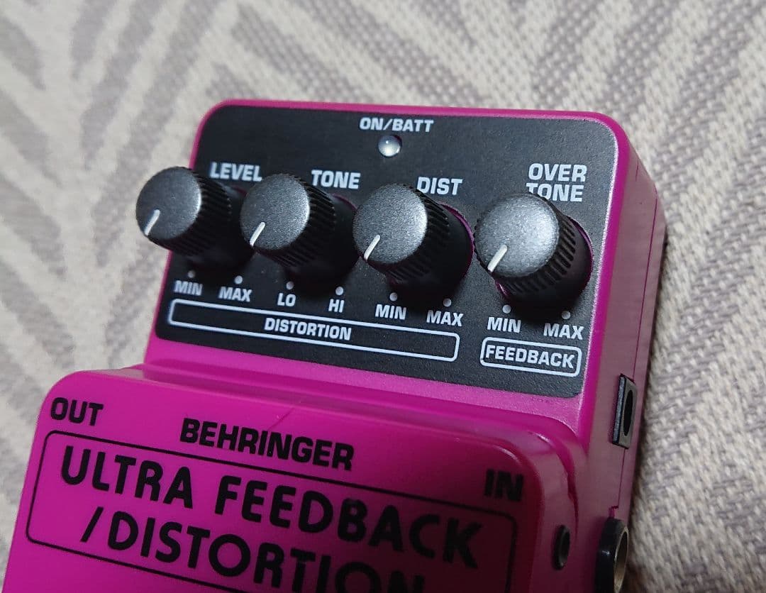behringer FD300 ディストーション