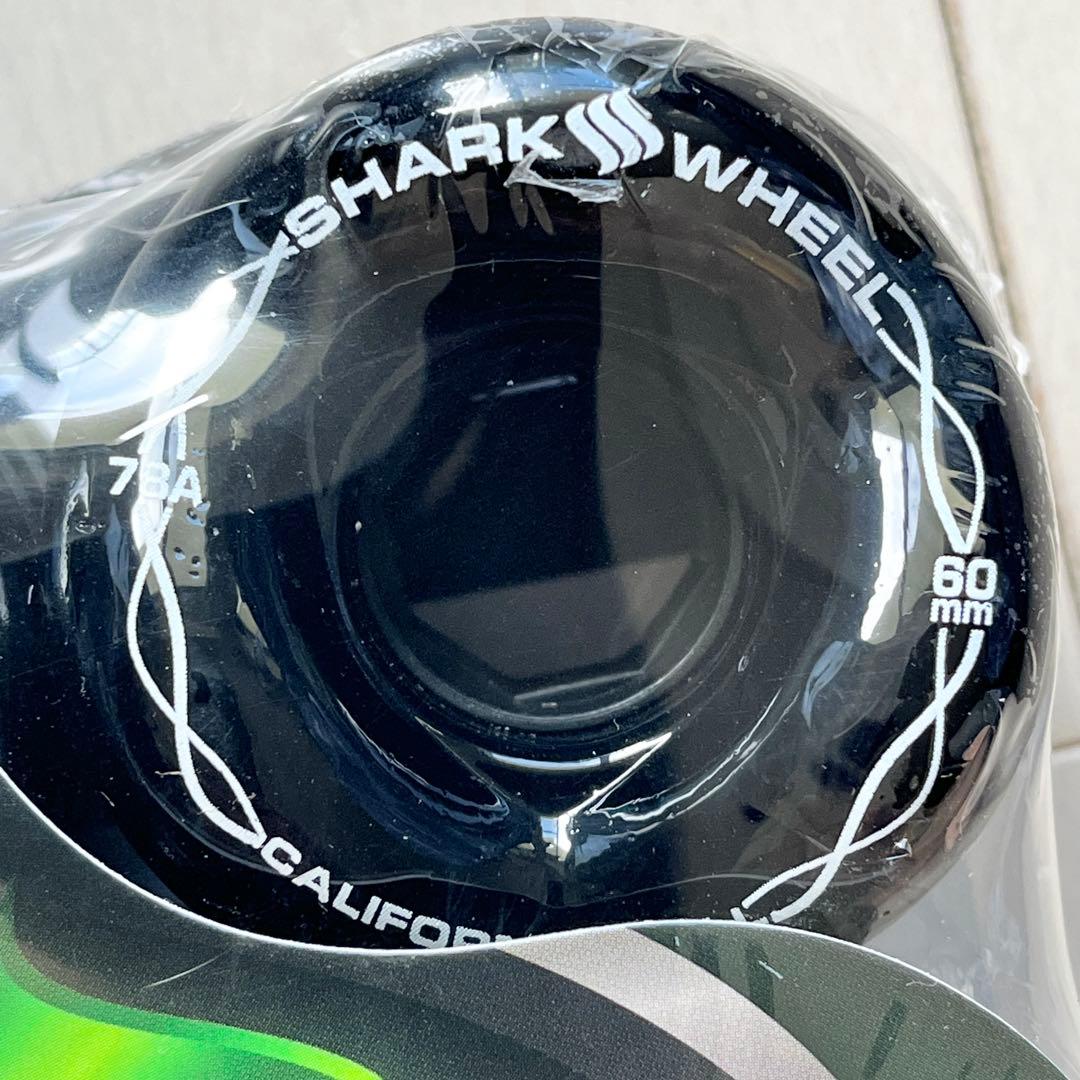 45★新品 未開封★シャークウィール 60mm 78aブラック