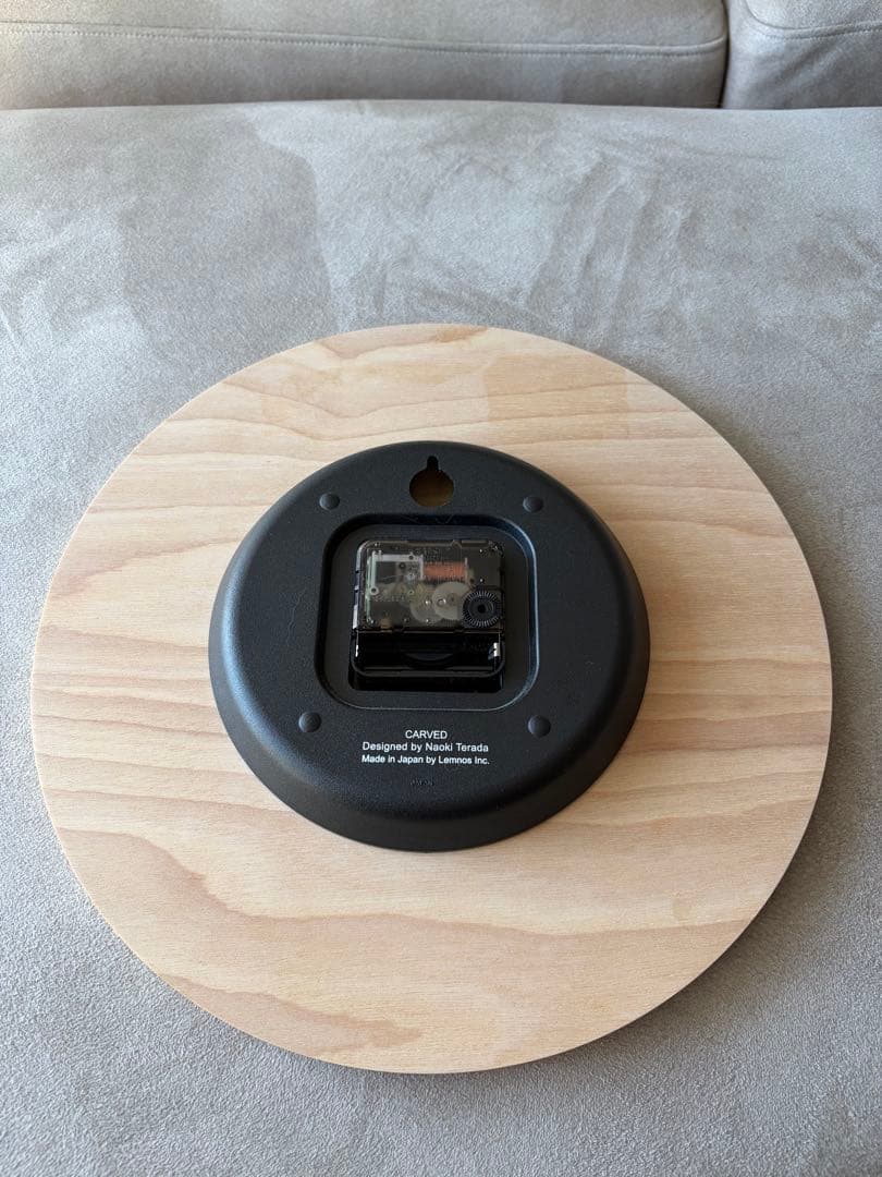 CARVED WOOD BIRCH/カーヴド ウッドバーチ 掛時計