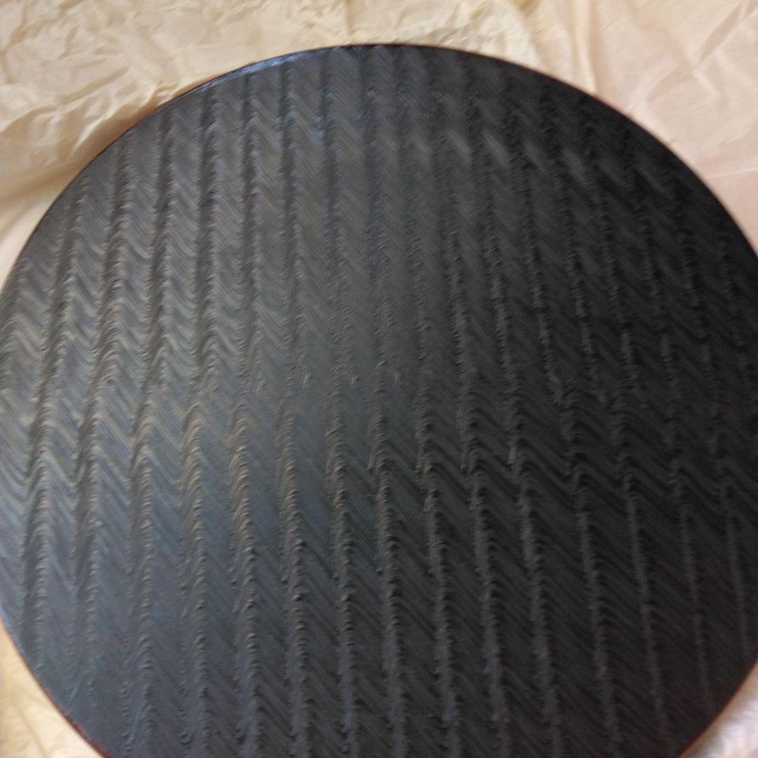 高岡漆器　漆器盆　100鑿目　 直径30cm