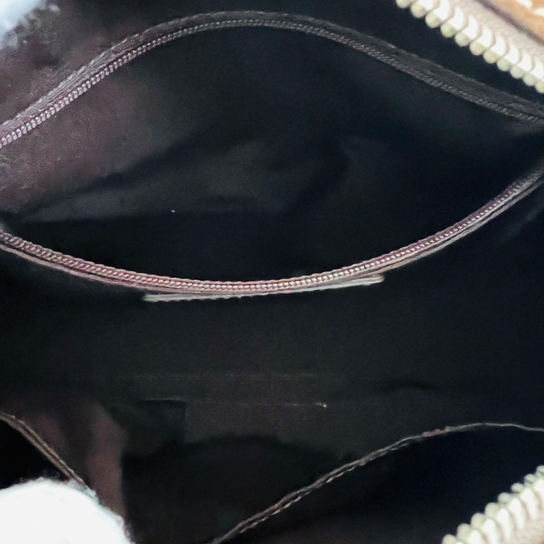 【美品】COACH コーチ ソーホー ミニシグネチャー ハンドバッグ