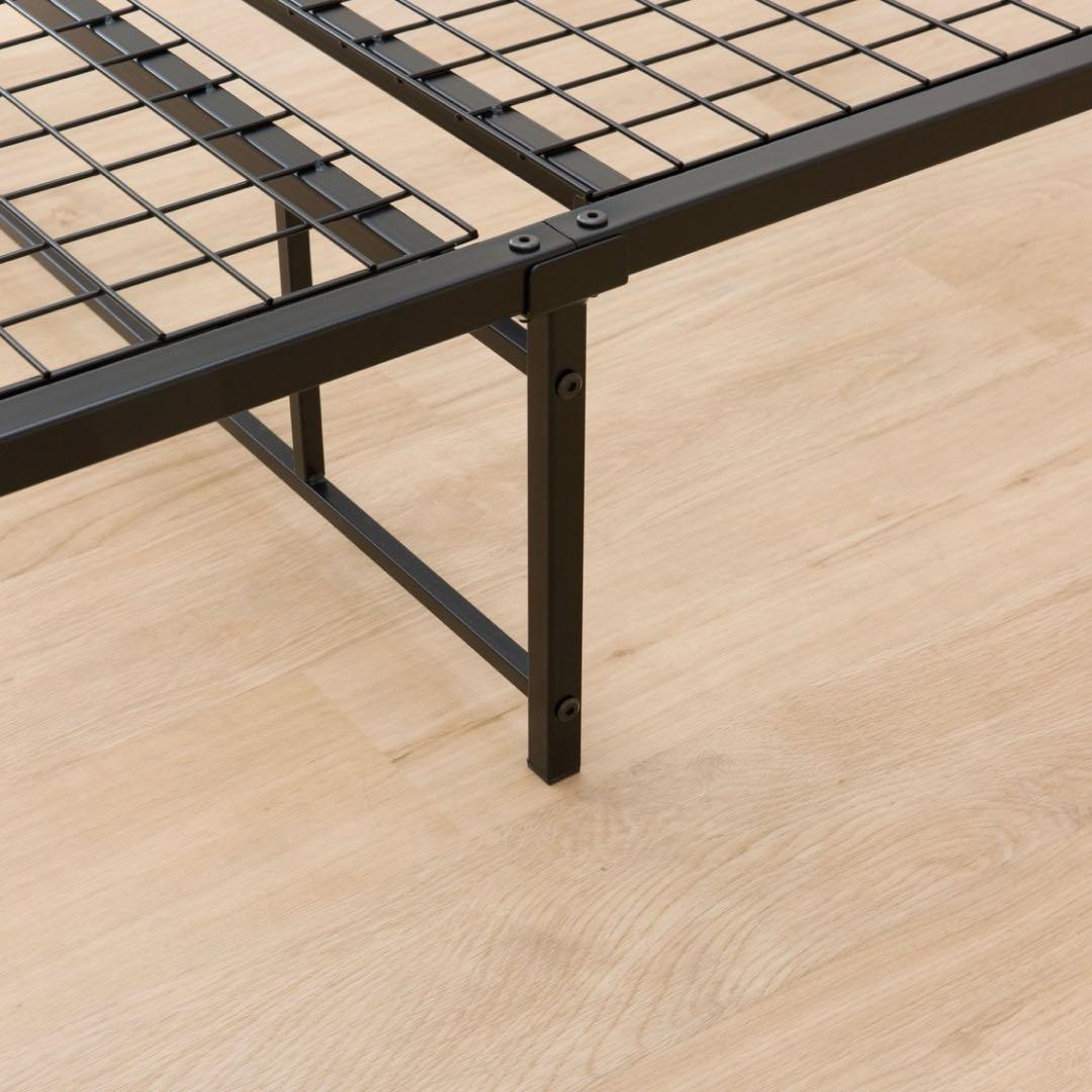 ニトリ　バジーナ F3 BKパイプベッド