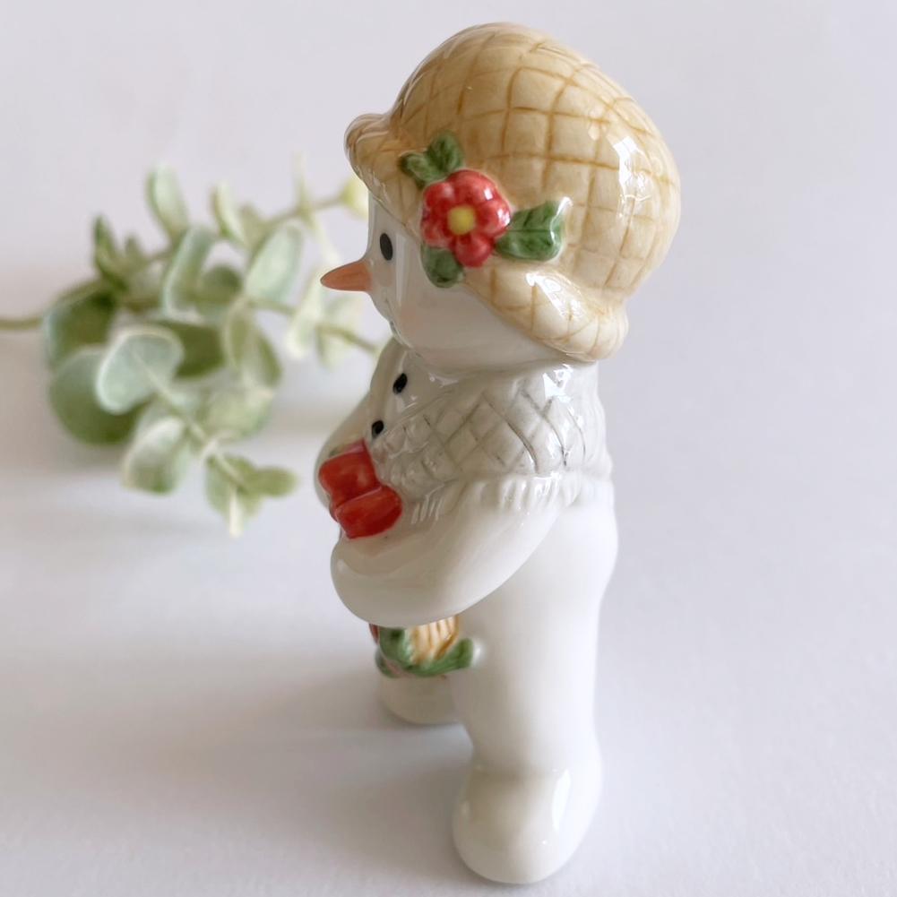 2009年 ロイヤルコペンハーゲン スノーマン フィギュリン お母さん ①