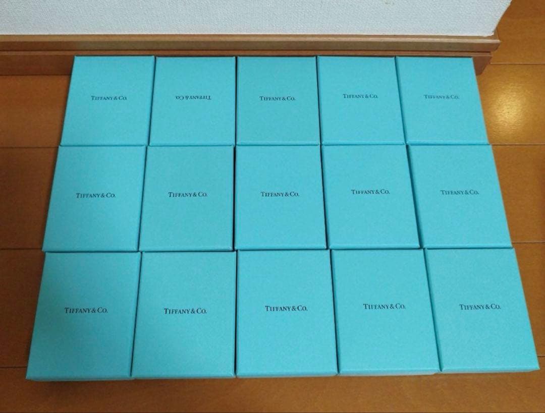 現行品Tiffanyティファニー空箱巾着15セット - メルカリ