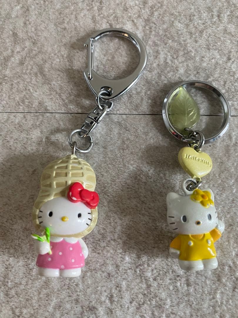 90年代物！ハローキティストラップ 9個セット