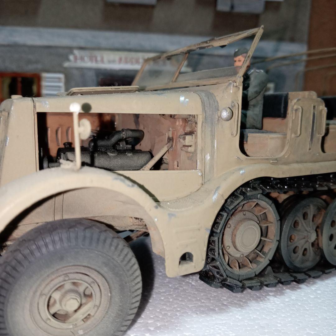 タミヤ・イタレリ　ドイツ軍用車輌等　1／35　ジオラマ用