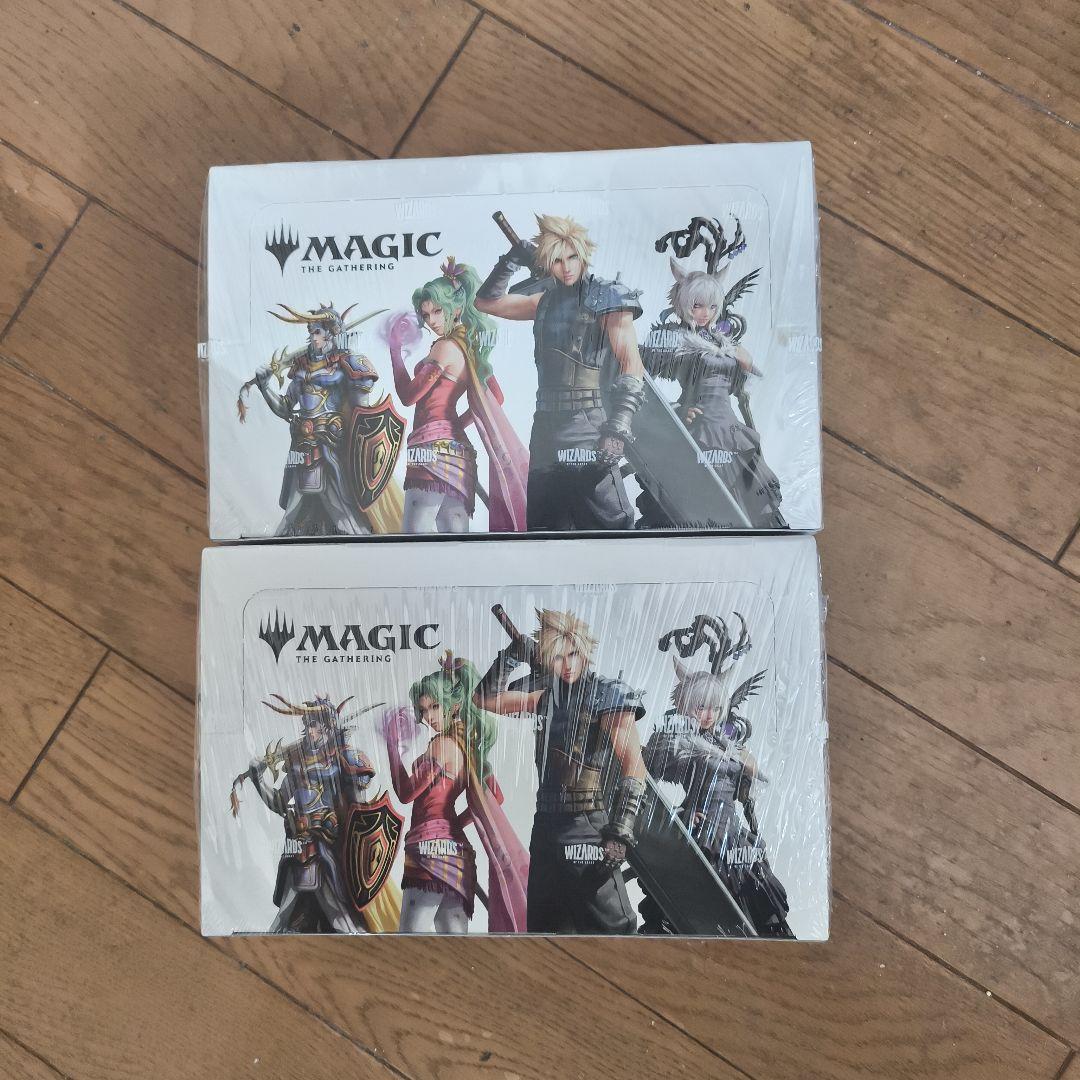 ファイナルファンタジー　プレイ・ブースター(日)未開封BOX2箱セット MTG FINAL FANTASY プレイ・ブースター新品未開封BOX ff MTG FINAL