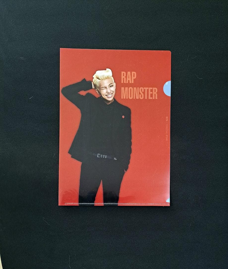 BTS 公式 RM ミニポスター クリアフォルダー ラップモンスター 防弾少年団