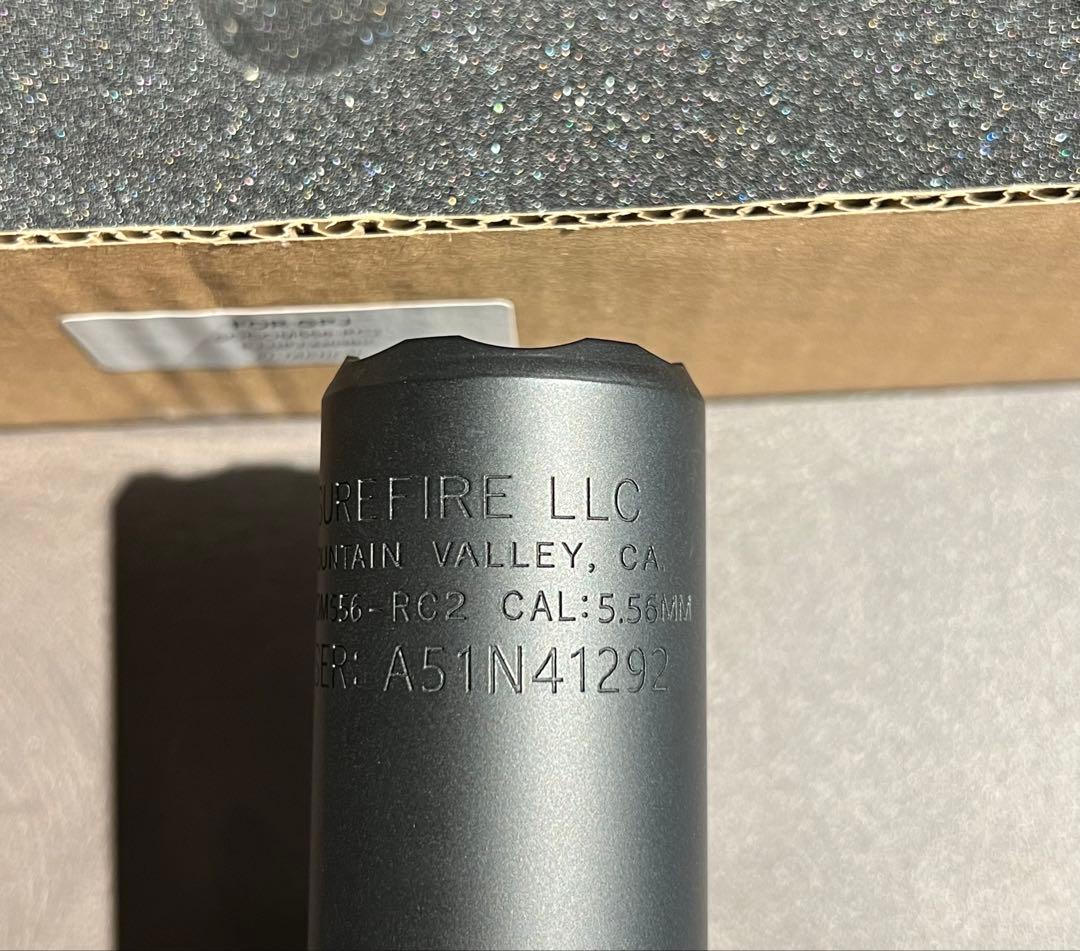 BJ TAC SureFire SOCOM556 RC2 サイレンサー ブラック