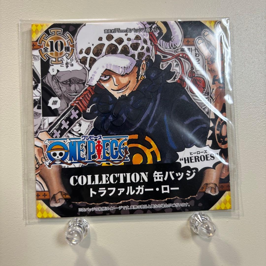 ONEPIECE トラファルガー・ロー 缶バッジ 4種セット - メルカリ
