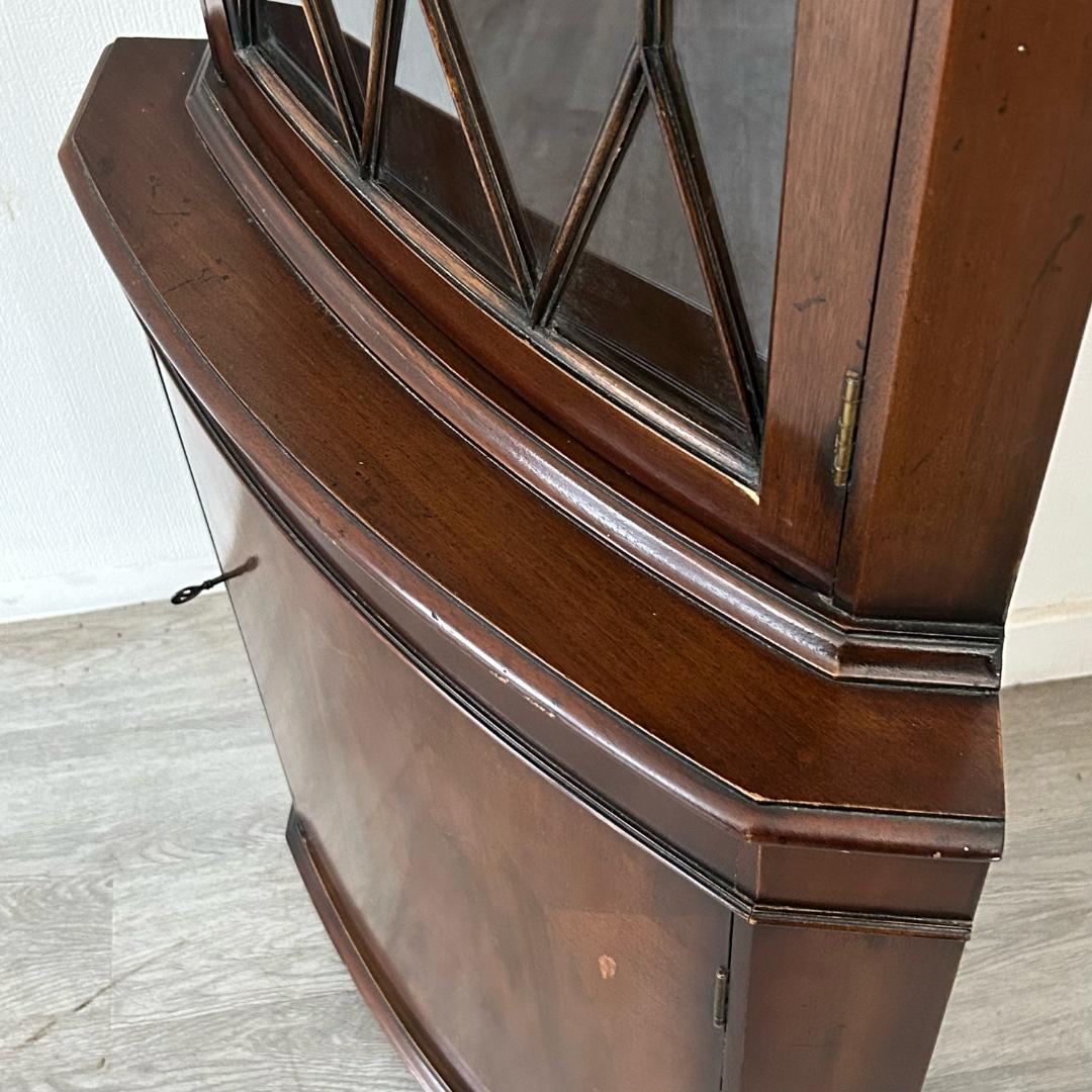 イギリス アンティーク 家具 コーナーキャビネット 1950年頃 514A