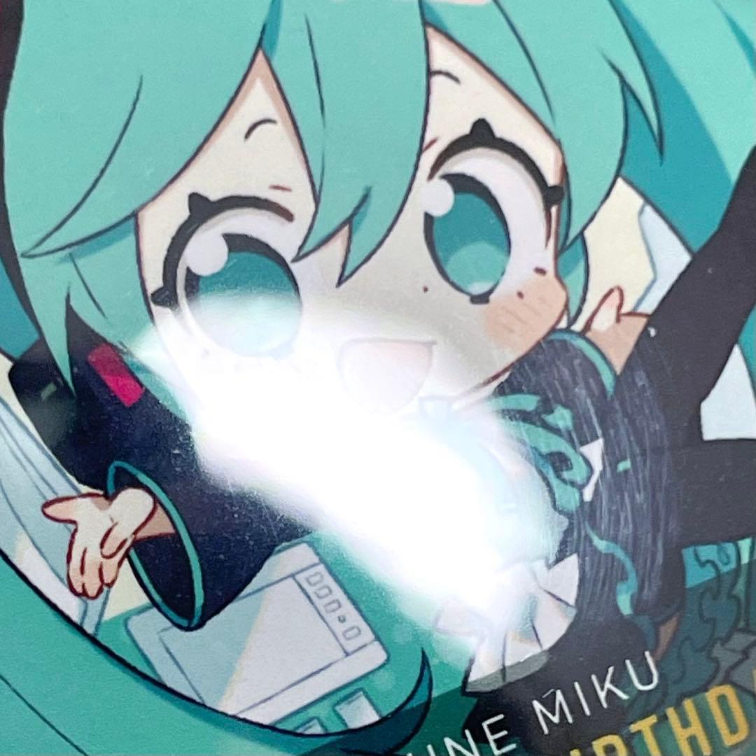 初音ミク 16th 16周年 記念 ラバスト 缶バッジ アクリルブロック セット