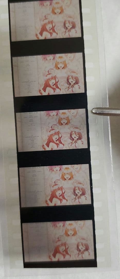 五等分の花嫁　映画特典　フィルム