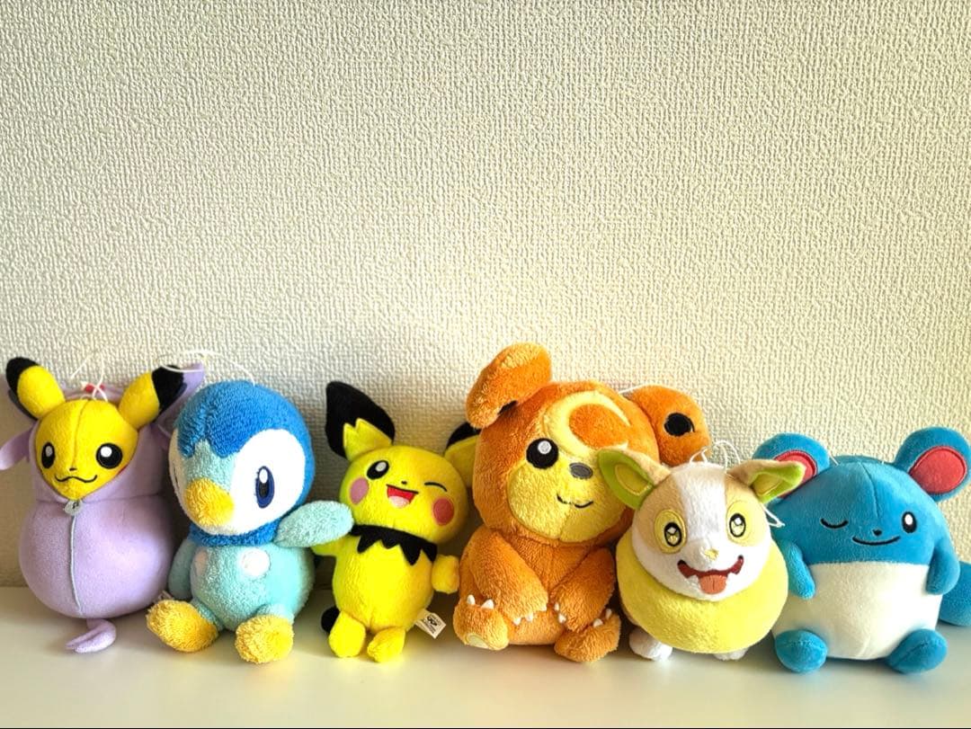 ポケモン ぬいぐるみ まとめ売り 引退セット ポケセン限定 ブイズ 一番くじ込