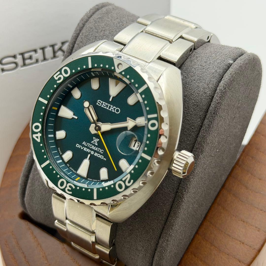 【希少】セイコー　プロスペックス　ダイバー　SBDY083 グリーン　箱付
