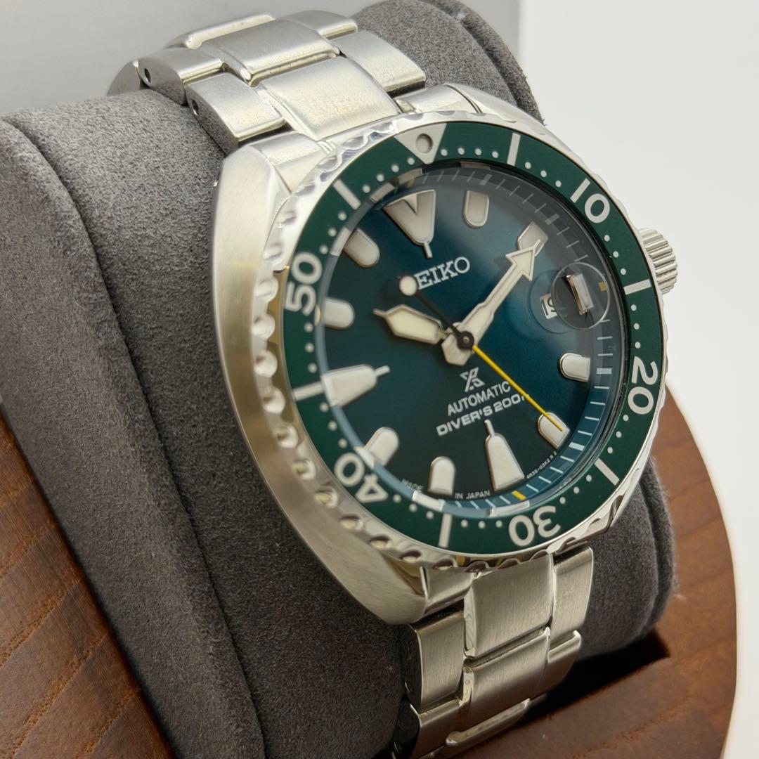 【希少】セイコー　プロスペックス　ダイバー　SBDY083 グリーン　箱付