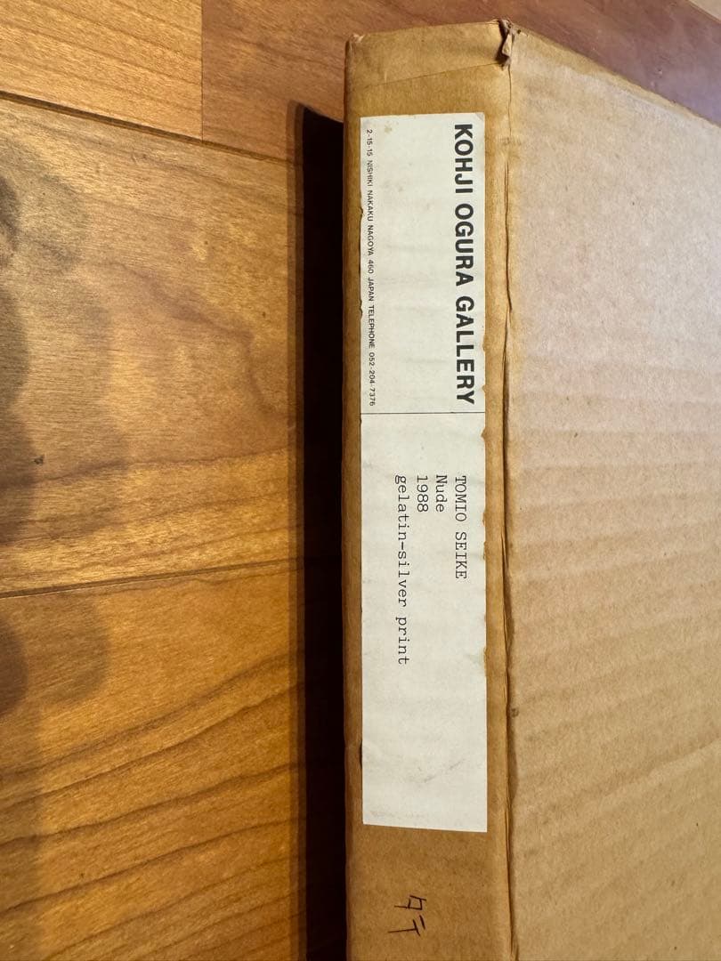 芸術写真 SEIKE TOMIO nude 1988