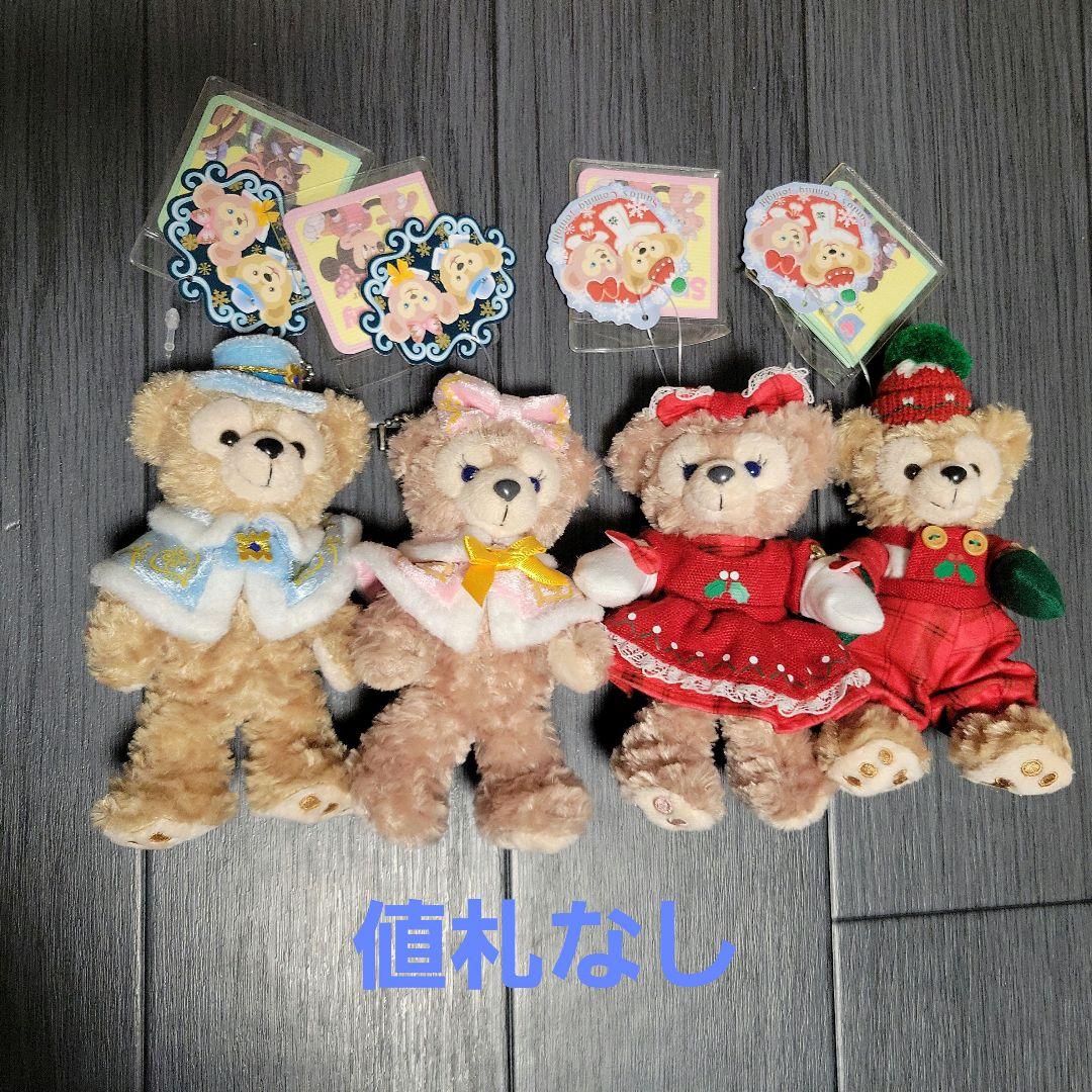 ダッフィー、シェリーメイ、ジェラトーニ　ぬいぐるみバッチ&ストラップ41体セット