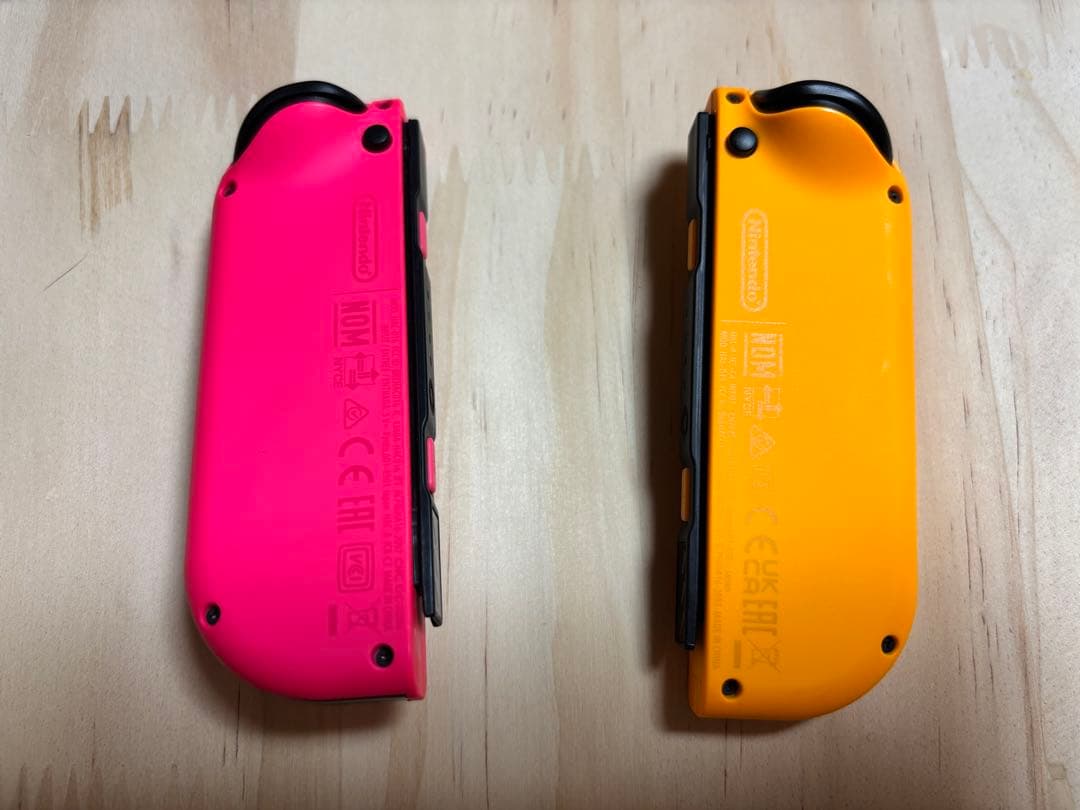 Nintendo Switch ネオンオレンジ/ネオンピンク　SDカード付き