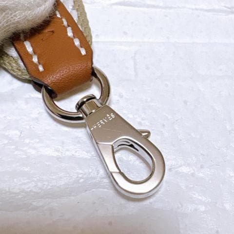 HERMES エルメス バンドリエール サングル コルダージュ ベージュマルファ