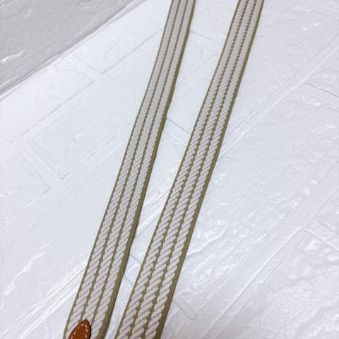 HERMES エルメス バンドリエール サングル コルダージュ ベージュマルファ