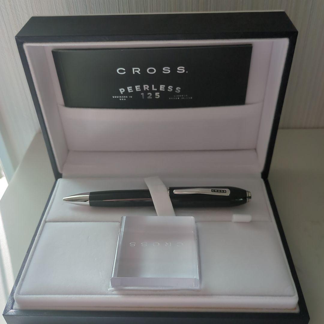 CROSS PEERLESS 125 ブラックボールペン Cross Peerless 125 Obsidian Black Fountain Pen – Fountain Pen Hospital
