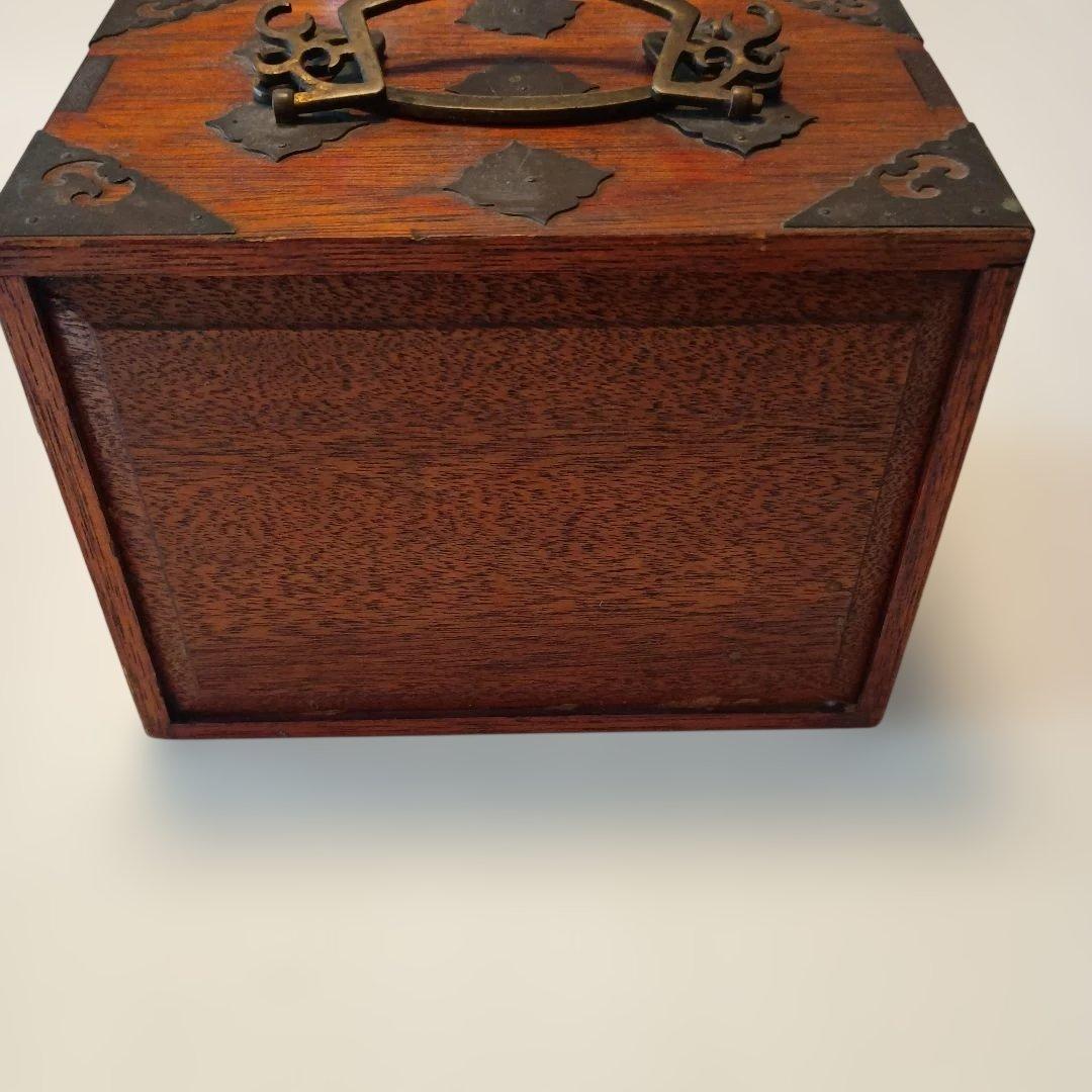 麻雀牌セット　木箱　アンティーク