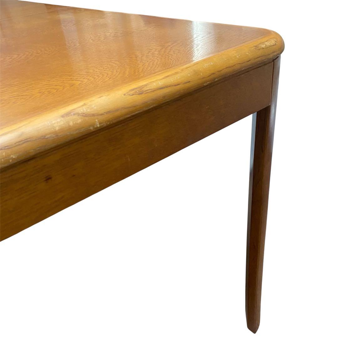 【希少】カリモク エクステンションテーブル　昭和レトロ