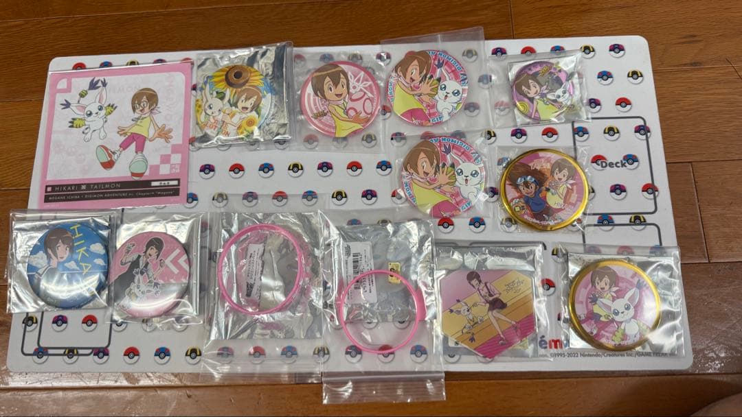 希少品物追加！デジモンアドベンチャー　八神ヒカリ　高石タケル　歴代グッズまとめ