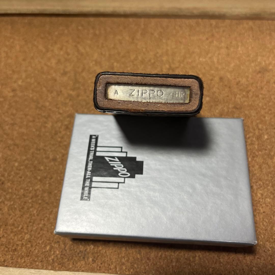 希少　HOPE ホープ　zippo 革　レザー
