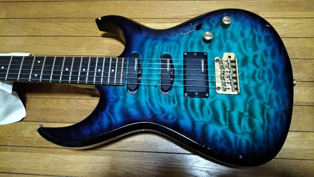 フェルナンデス FGZ サンバースト 青系 日本製？ ssh