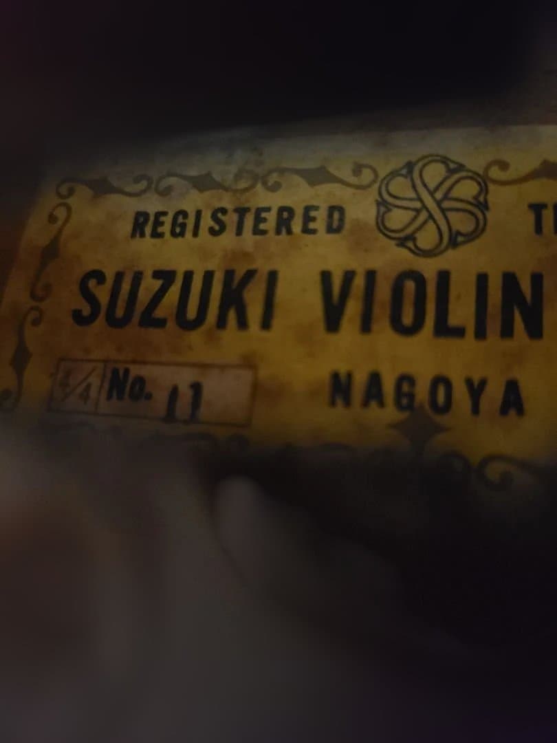 ✨希少✨鈴木バイオリン ヴァイオリン No11 4/4 ケース付 1962年製 ✨希少