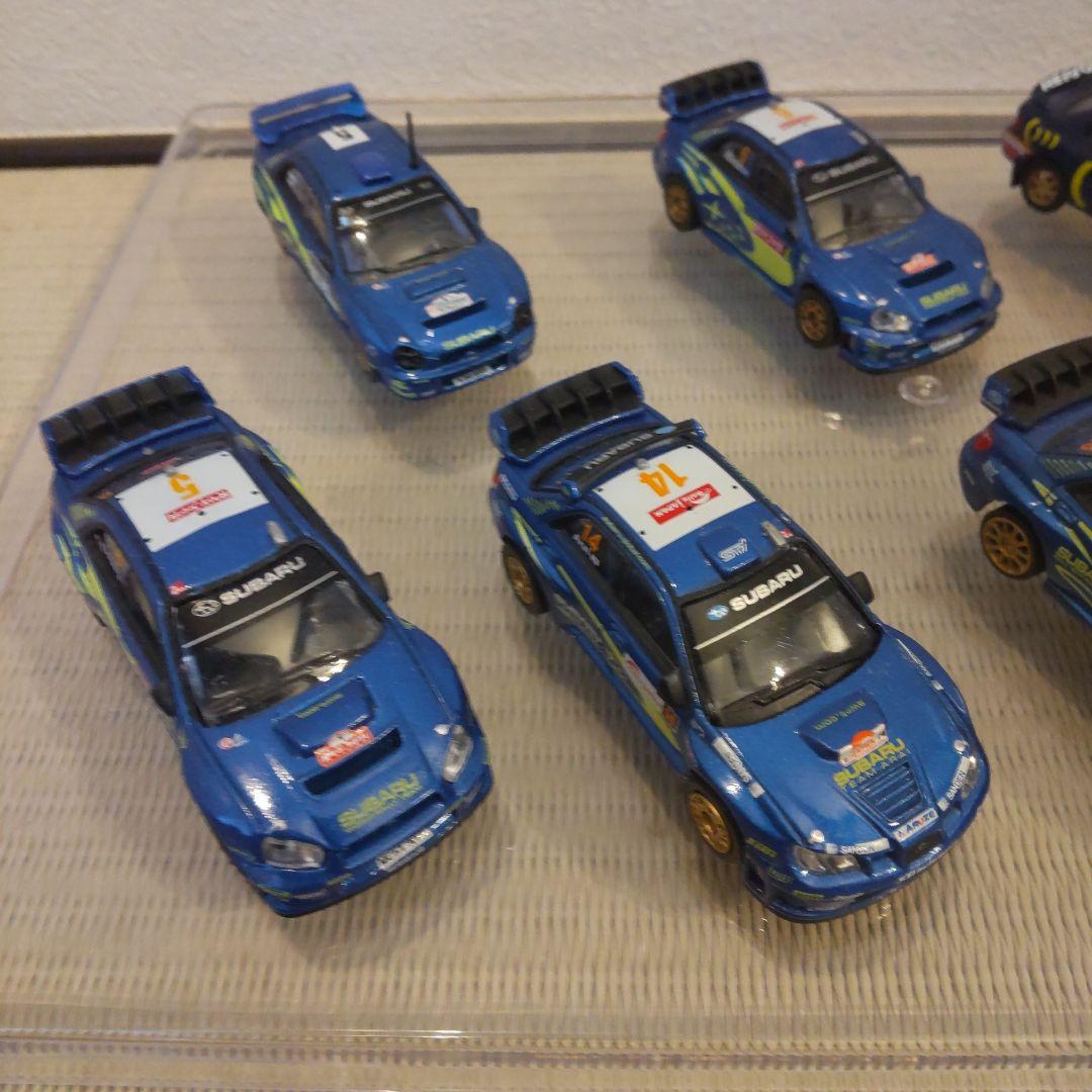 スバル インプレッサ ラリーカー 7台セット スバル インプレッサ WRC