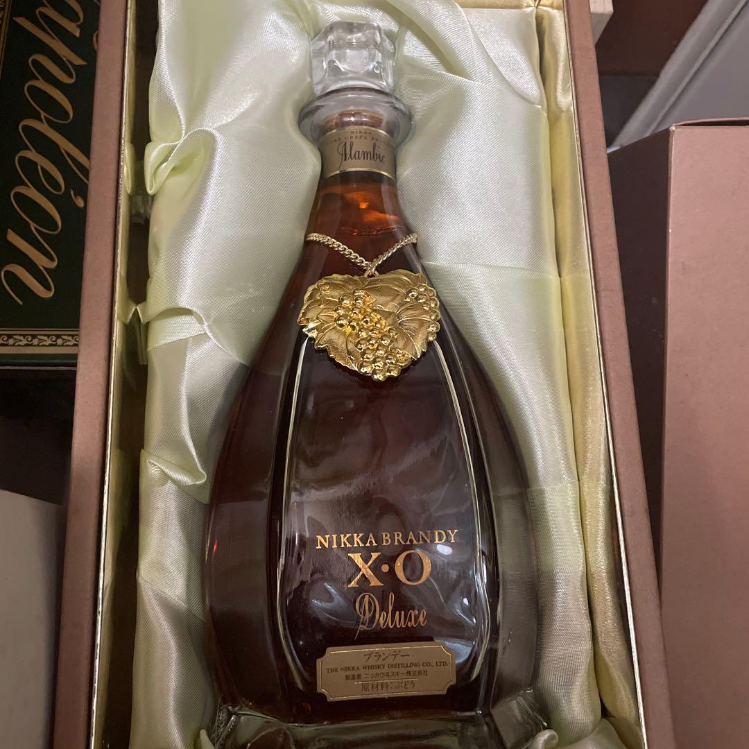 新品未開栓】ニッカ ブランデー XO Deluxe アランピック 古酒 - メルカリ