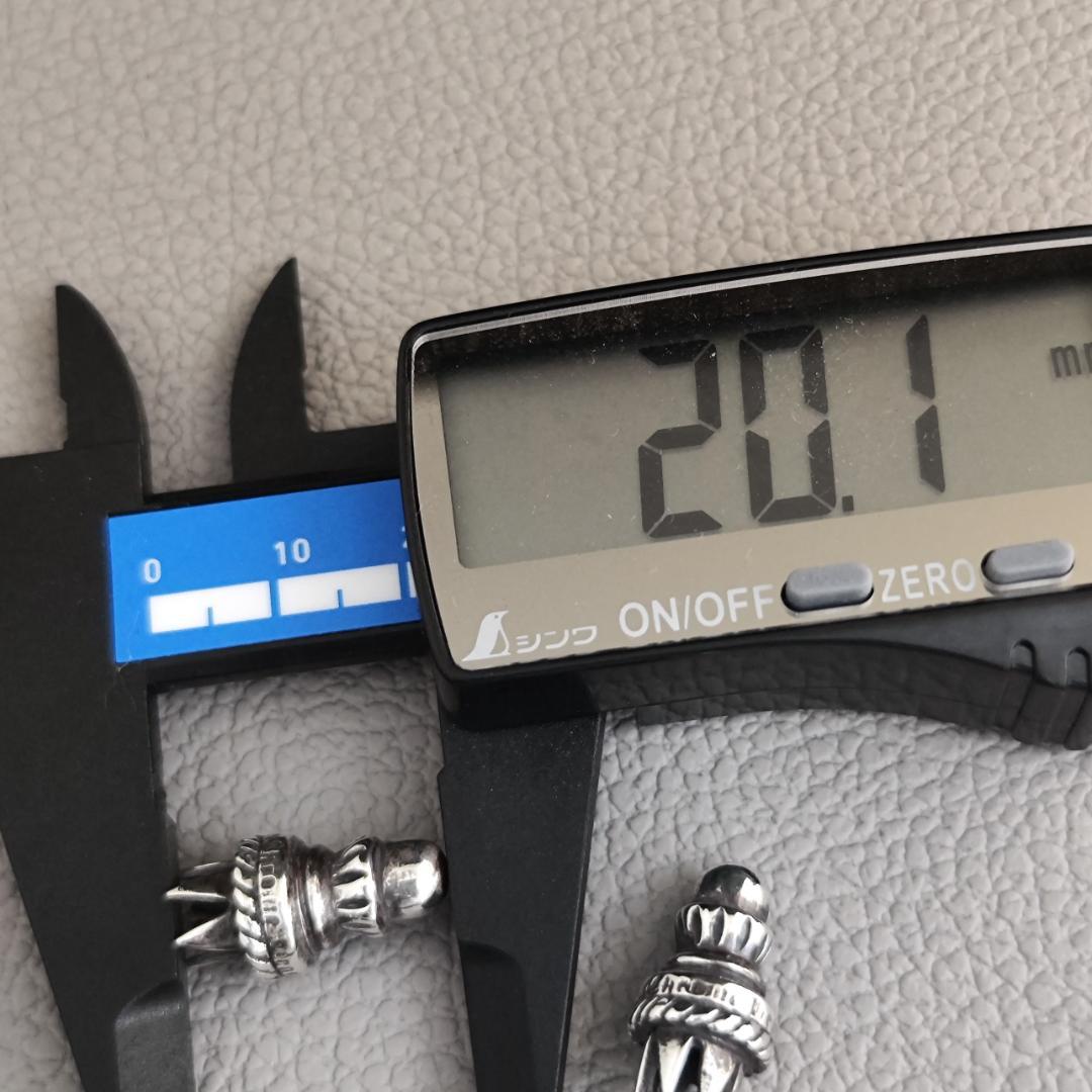 CHROME HEARTS クロムハーツ ボロチップ 2個セット SV925