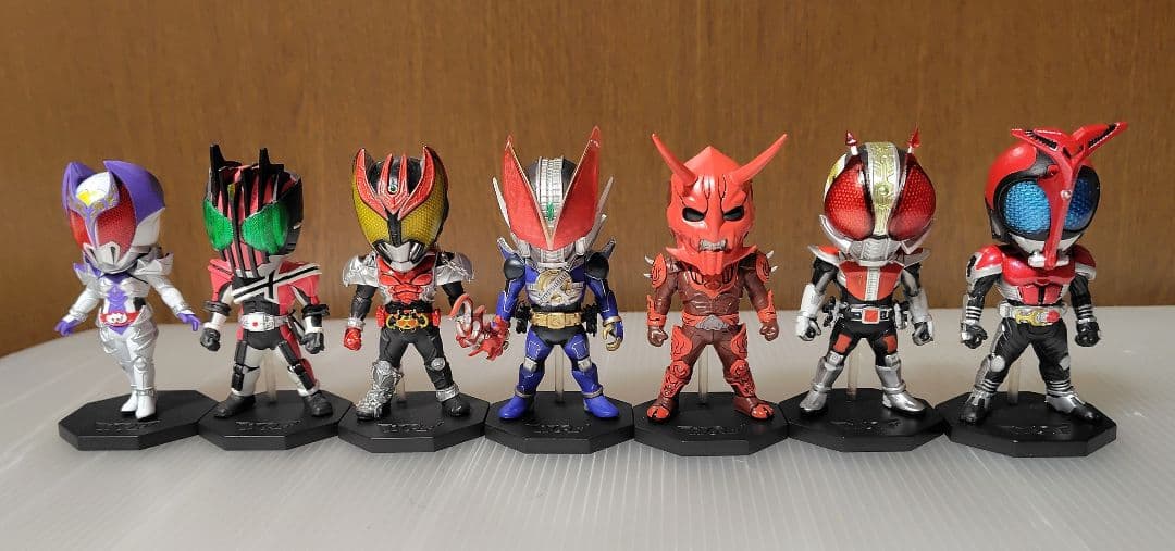 ワールドコレクタブルフィギュア　仮面ライダーセット