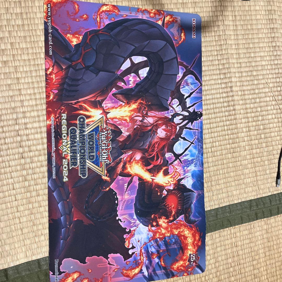 遊戯王 プレイマット 賜炎の咎姫 ランキングデュエル2023 3rd 遊戯王
