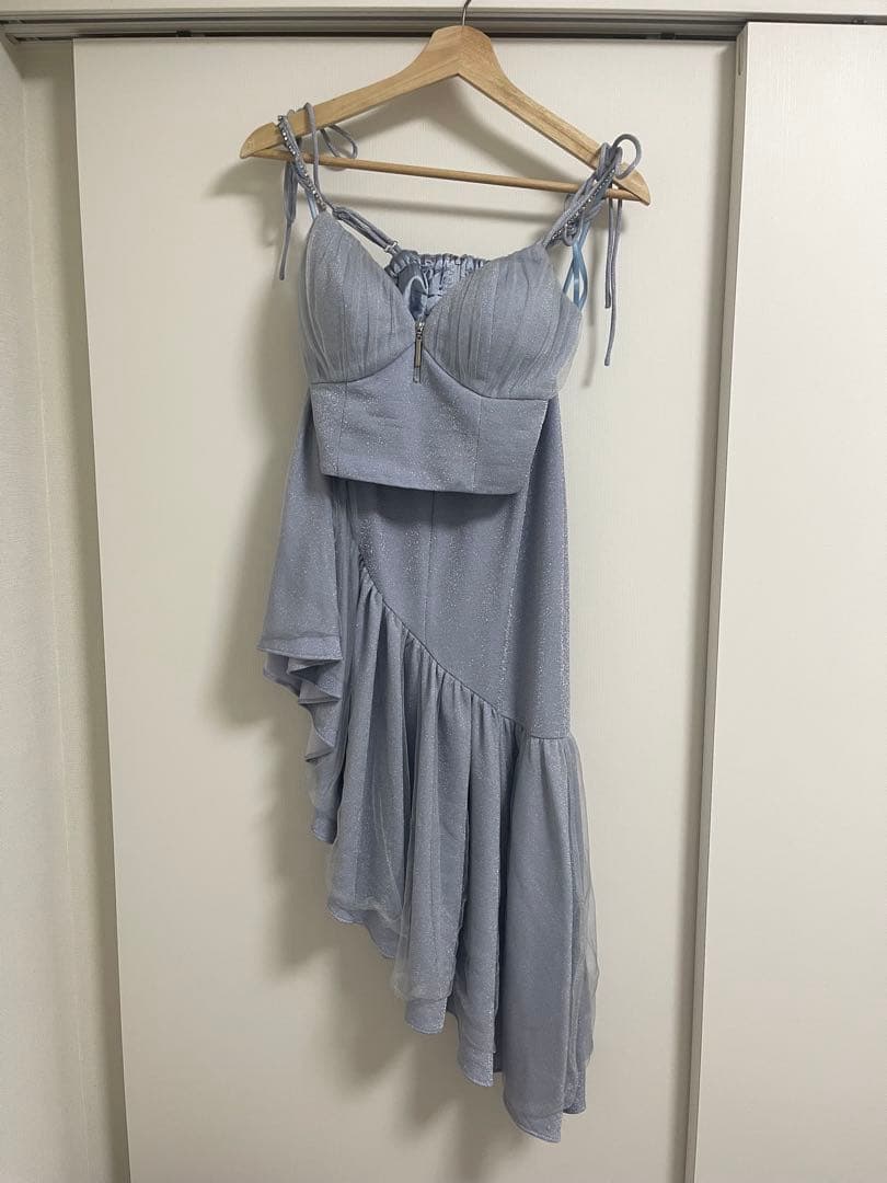 ROBE de FLEURS ライトブルー ドレス