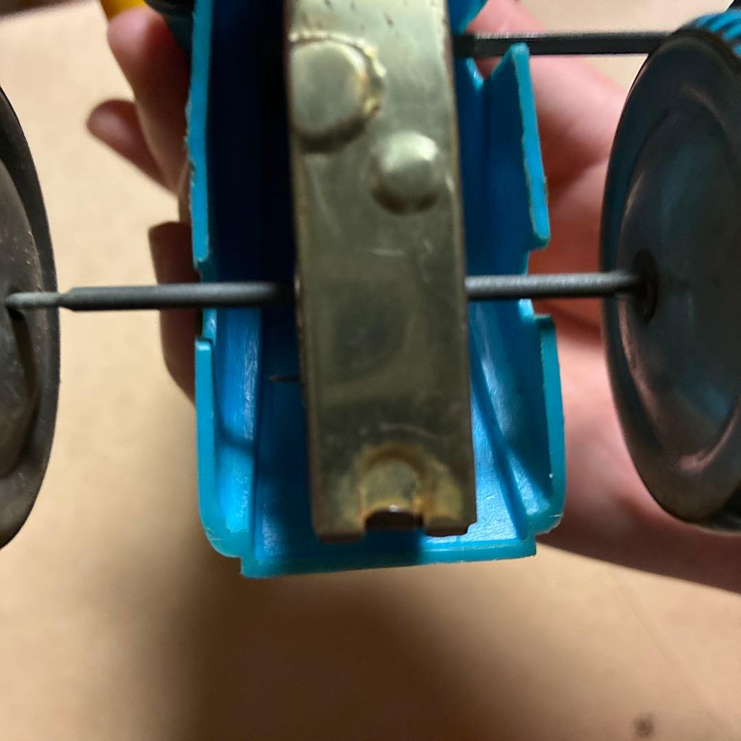 サ*ー様 昭和レトロ　フランダースの犬のネロです。ソフビ　ブリキ　おもちゃの自転