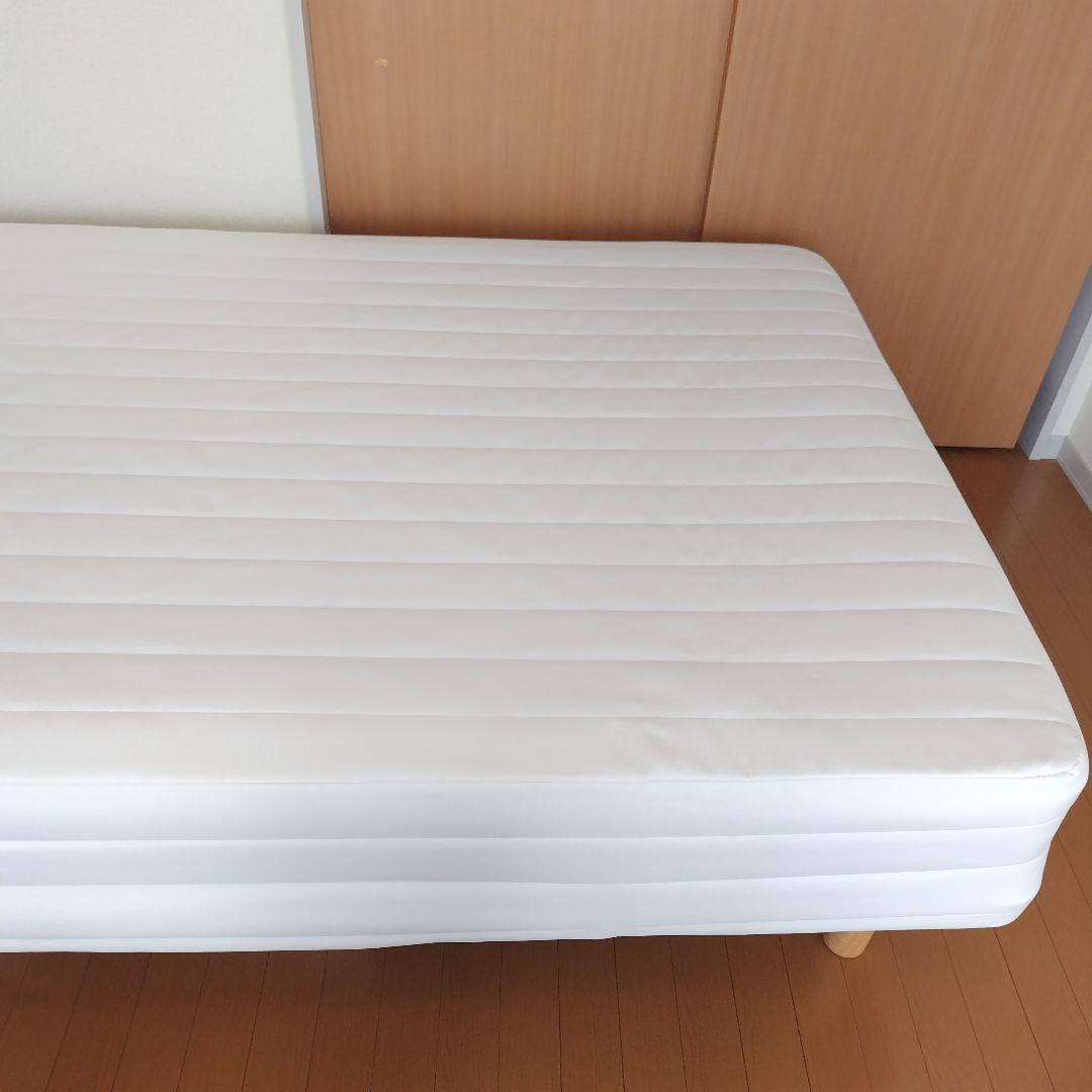 値下げ中！！無印 セミダブル 脚付きマットレス ※脚は別売り