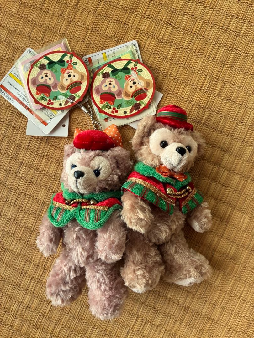 ダッフィー シェリーメイ ぬいぐるみバッジ　セット　新品　未使用　タグ付き