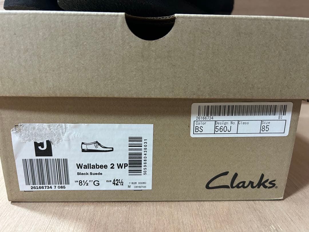 靴 Clarks Wallabee 2 WP