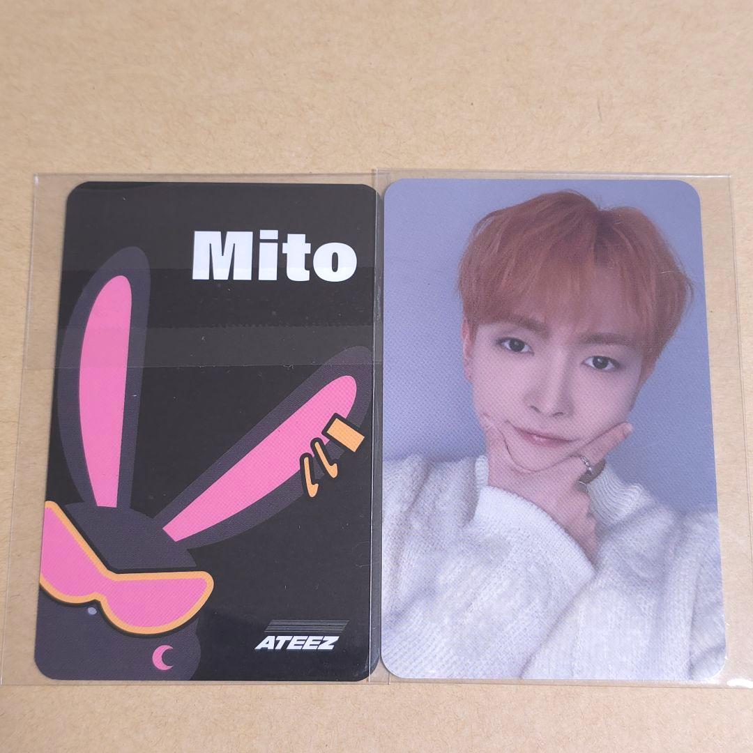 ATEEZ GOLDEN HOUR Mito トレカ ホンジュン キーリング - メルカリ