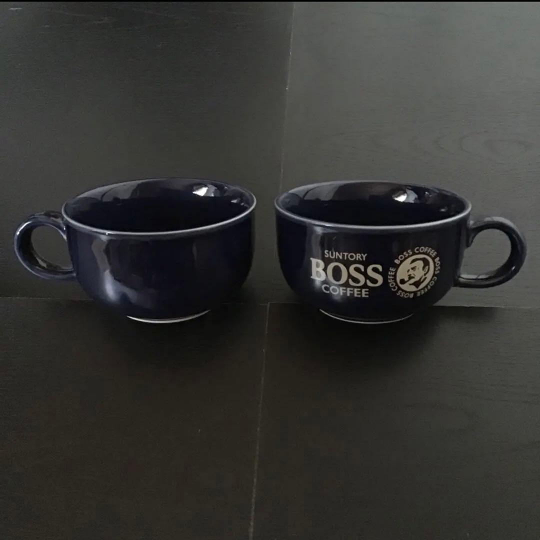 未使用品『ボスBOSSオリジナルカップ&プレート(各2点入り)』非売品懸賞当選品