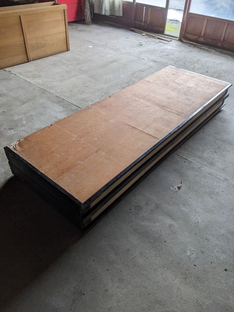 明治/六曲屏風 木箱セット/明治期書画家の合作/希少骨董古美術vintage