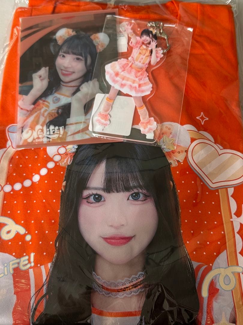 iLiFE! 武道館 ONELiFE!くじ A賞 虹羽みに 実写Tシャツ ONELIFE！くじ