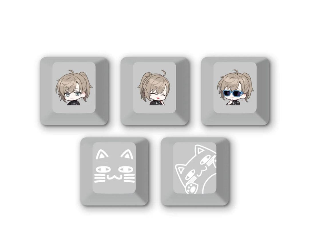 にじさんじ × ふもコレ叶 キーボード、マウスパッド、キーキャップセット