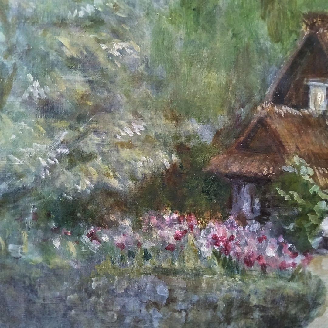 値下げしました。保田三友紀の油絵 F8号、白川郷