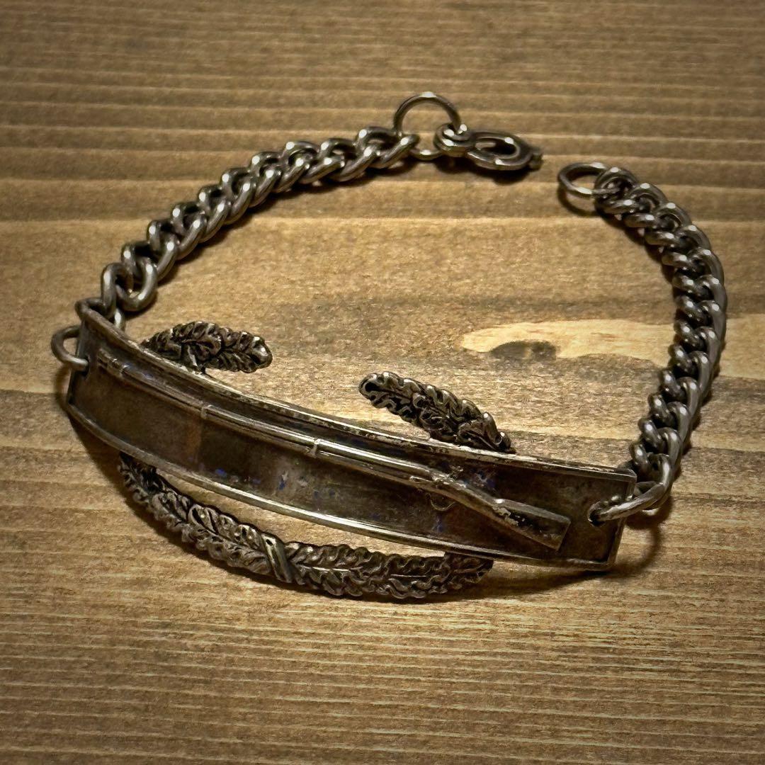 40s US ARMY I.D ブレスレット 米軍 ミリタリー STRELING